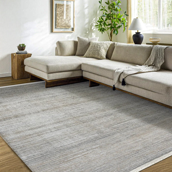 Vizon Minimalist Modern Halı - Yıkanabilir - Kaymaz Taban - Pati Dostu