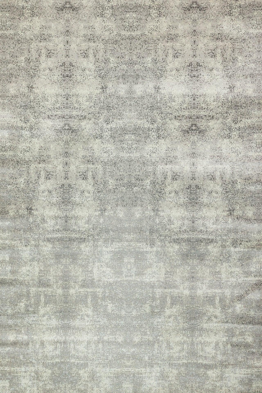 Modern Abstract Light Grey Area Rug – in the living room