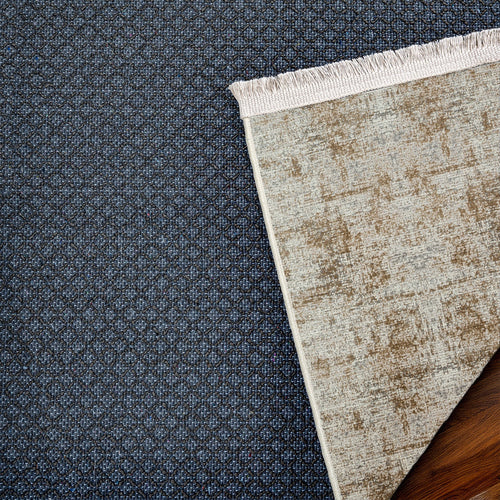 Vizon Soyut Modern Etnik Desenli Halı  | Makinada Yıkanabilir | Hav Toz Vermez | Leke Tutmayan | Kaymaz Taban | Dijital Makine Baskı | Salon Yolluk Mutfak Halısı