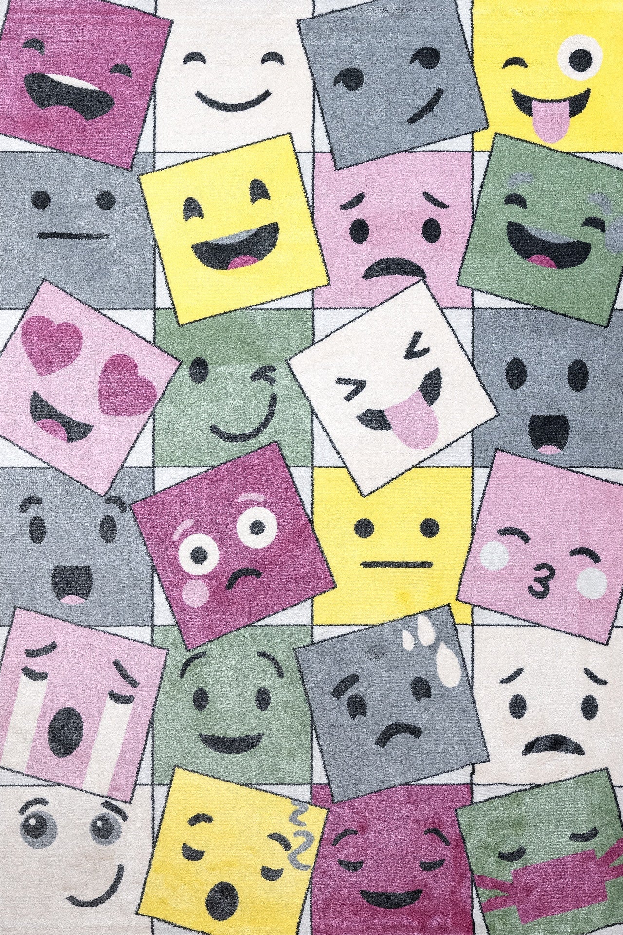 Bebek Eğitici Halı - Yıkanabilir - Kaymaz Taban - Pati Dostu