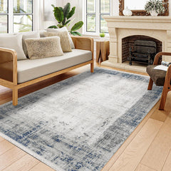 Adelaide Gri Modern Akrilik Makine Halısı