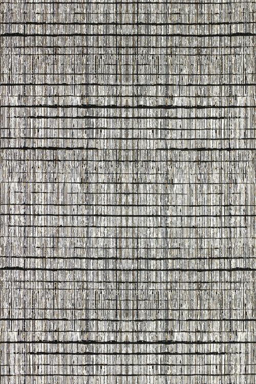 Siyah Soyut Modern Etnik Desenli Halı  | Makinada Yıkanabilir | Hav Toz Vermez | Leke Tutmayan | Kaymaz Taban | Dijital Makine Baskı | Salon Yolluk Mutfak Halısı