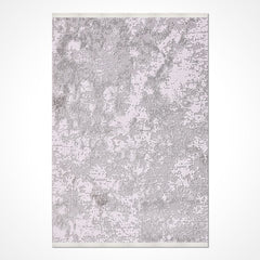 Gri Modern Akrilik Makine Halısı