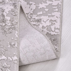 Gri Modern Akrilik Makine Halısı