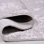 Gri Modern Akrilik Makine Halısı