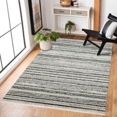 Bej Soyut Modern Etnik Desenli Halı  | Makinada Yıkanabilir | Hav Toz Vermez | Leke Tutmayan | Kaymaz Taban | Dijital Makine Baskı | Salon Yolluk Mutfak Halısı