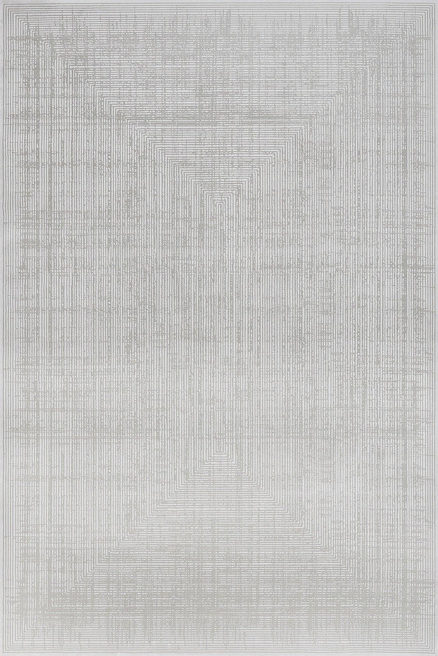 Gri Dokulu Minimalist Halı - Yıkanabilir - Kaymaz Taban - Pati Dostu