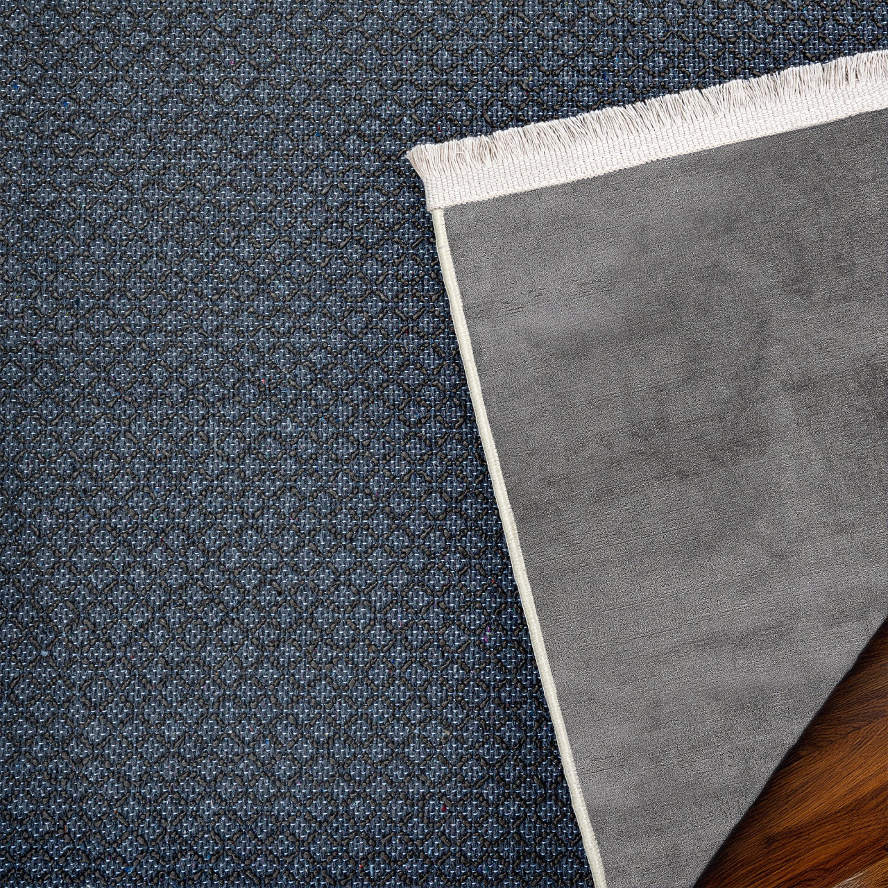 Modern Sade Tasarım Halı - Yıkanabilir - Kaymaz Taban - Pati Dostu