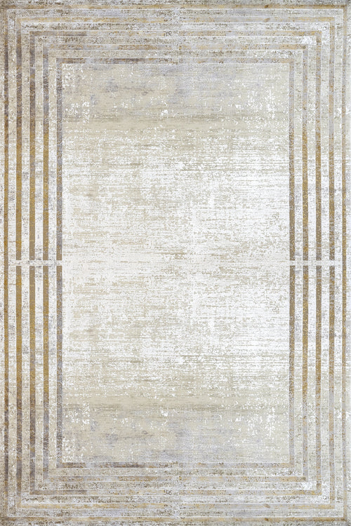 Geometrik Modern Makinede Yıkanabilir Hav Toz Vermez Kaymaz Taban Dijital Baskı Halı