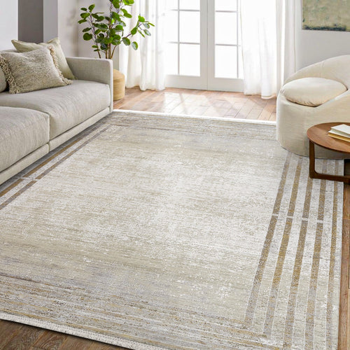 Geometrik Modern Makinede Yıkanabilir Hav Toz Vermez Kaymaz Taban Dijital Baskı Halı