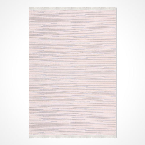 Bej Modern Mikropolyester Makine Halısı