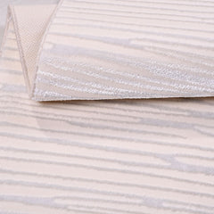 Bej Modern Mikropolyester Makine Halısı