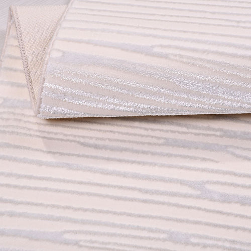 Bej Modern Mikropolyester Makine Halısı