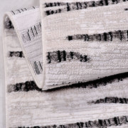 Gri Modern Mikropolyester Makine Halısı