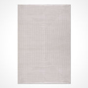 Krem Modern Viskon Makine Halısı