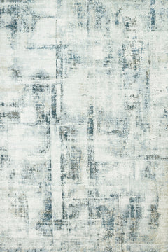 Gri Soyut Modern Etnik Desenli Halı  | Makinada Yıkanabilir | Hav Toz Vermez | Leke Tutmayan | Kaymaz Taban | Dijital Makine Baskı | Salon Yolluk Mutfak Halısı