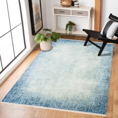 Krem Soyut Modern Etnik Desenli Halı  | Makinada Yıkanabilir | Hav Toz Vermez | Leke Tutmayan | Kaymaz Taban | Dijital Makine Baskı | Salon Yolluk Mutfak Halısı