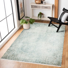 Bej Soyut Modern Etnik Desenli Halı  | Makinada Yıkanabilir | Hav Toz Vermez | Leke Tutmayan | Kaymaz Taban | Dijital Makine Baskı | Salon Yolluk Mutfak Halısı