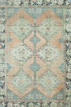 Mavi Etnik Modern Etnik Desenli Halı  | Makinada Yıkanabilir | Hav Toz Vermez | Leke Tutmayan | Kaymaz Taban | Dijital Makine Baskı | Salon Yolluk Mutfak Halısı