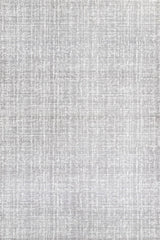 Gray White Geometric Modern Living Room Rug Cotton