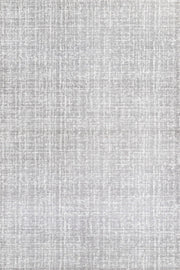 Beyaz Gri Dokulu Minimalist Halı - Yıkanabilir - Kaymaz Taban - Pati Dostu