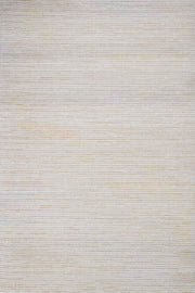 Bej Beyaz Minimalist Modern Halı - Yıkanabilir - Kaymaz Taban - Pati Dostu