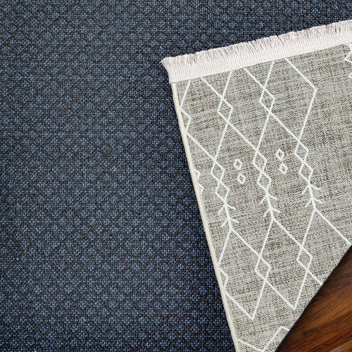 Kahve Etnik Modern Etnik Desenli Halı  | Makinada Yıkanabilir | Hav Toz Vermez | Leke Tutmayan | Kaymaz Taban | Dijital Makine Baskı | Salon Yolluk Mutfak Halısı