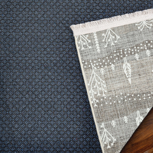 Kahve Etnik Modern Etnik Desenli Halı  | Makinada Yıkanabilir | Hav Toz Vermez | Leke Tutmayan | Kaymaz Taban | Dijital Makine Baskı | Salon Yolluk Mutfak Halısı