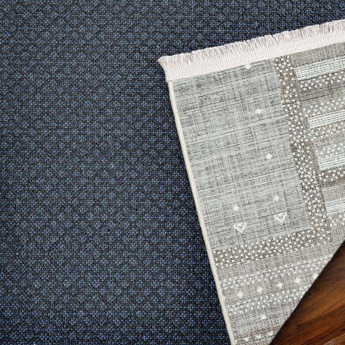 Kahve Etnik Modern Etnik Desenli Halı  | Makinada Yıkanabilir | Hav Toz Vermez | Leke Tutmayan | Kaymaz Taban | Dijital Makine Baskı | Salon Yolluk Mutfak Halısı