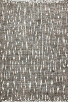 Kahve Etnik Modern Etnik Desenli Halı  | Makinada Yıkanabilir | Hav Toz Vermez | Leke Tutmayan | Kaymaz Taban | Dijital Makine Baskı | Salon Yolluk Mutfak Halısı