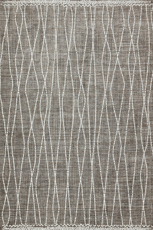 Kahve Etnik Modern Etnik Desenli Halı  | Makinada Yıkanabilir | Hav Toz Vermez | Leke Tutmayan | Kaymaz Taban | Dijital Makine Baskı | Salon Yolluk Mutfak Halısı