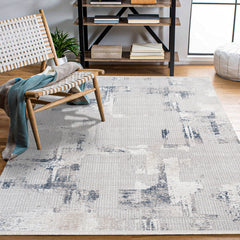 Miranda Bej Modern Polyester Makine Halısı