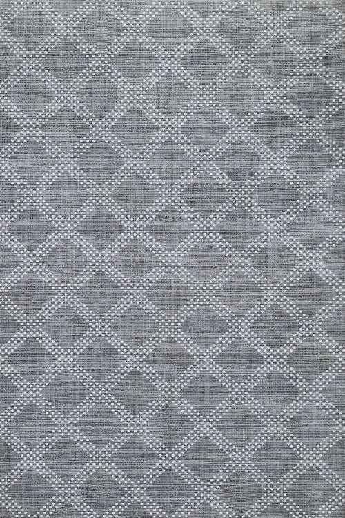 Gri Geometrik Modern Etnik Desenli Halı  | Makinada Yıkanabilir | Hav Toz Vermez | Leke Tutmayan | Kaymaz Taban | Dijital Makine Baskı | Salon Yolluk Mutfak Halısı