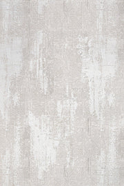 Bej Gri Dokulu Minimalist Halı - Yıkanabilir - Kaymaz Taban - Pati Dostu