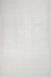 Beyaz Ekru Minimalist Modern Halı - Yıkanabilir - Kaymaz Taban - Pati Dostu