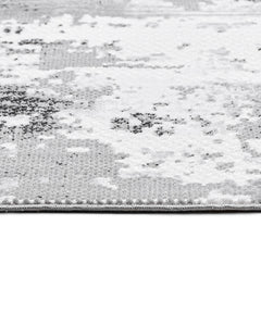 Maya Gray Modern Polyester Machine Made Rug