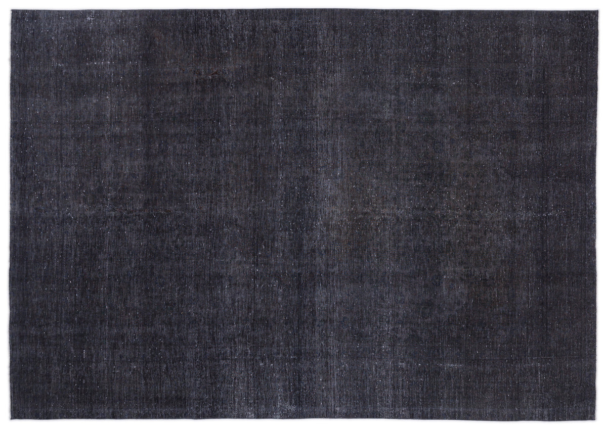 Navyel Gri ve Antrasit Düz El Dokuma Halı 275x401 cm