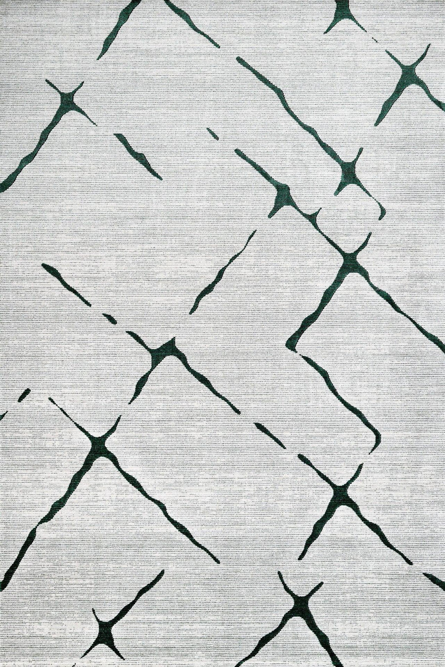 Antrasit Gri Geometrik Minimalist Halı - Yıkanabilir - Kaymaz Taban - Pati Dostu