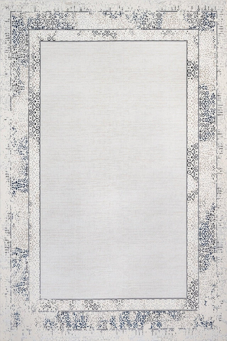 Bordürlü Modern Halı - Yıkanabilir - Kaymaz Taban - Pati Dostu
