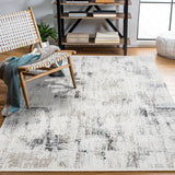 Light Gray Dark Gray Modern Living Room Rug Stain - Polyester