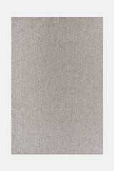 Tanvo Grey White Geometric Pattern Modern Rug