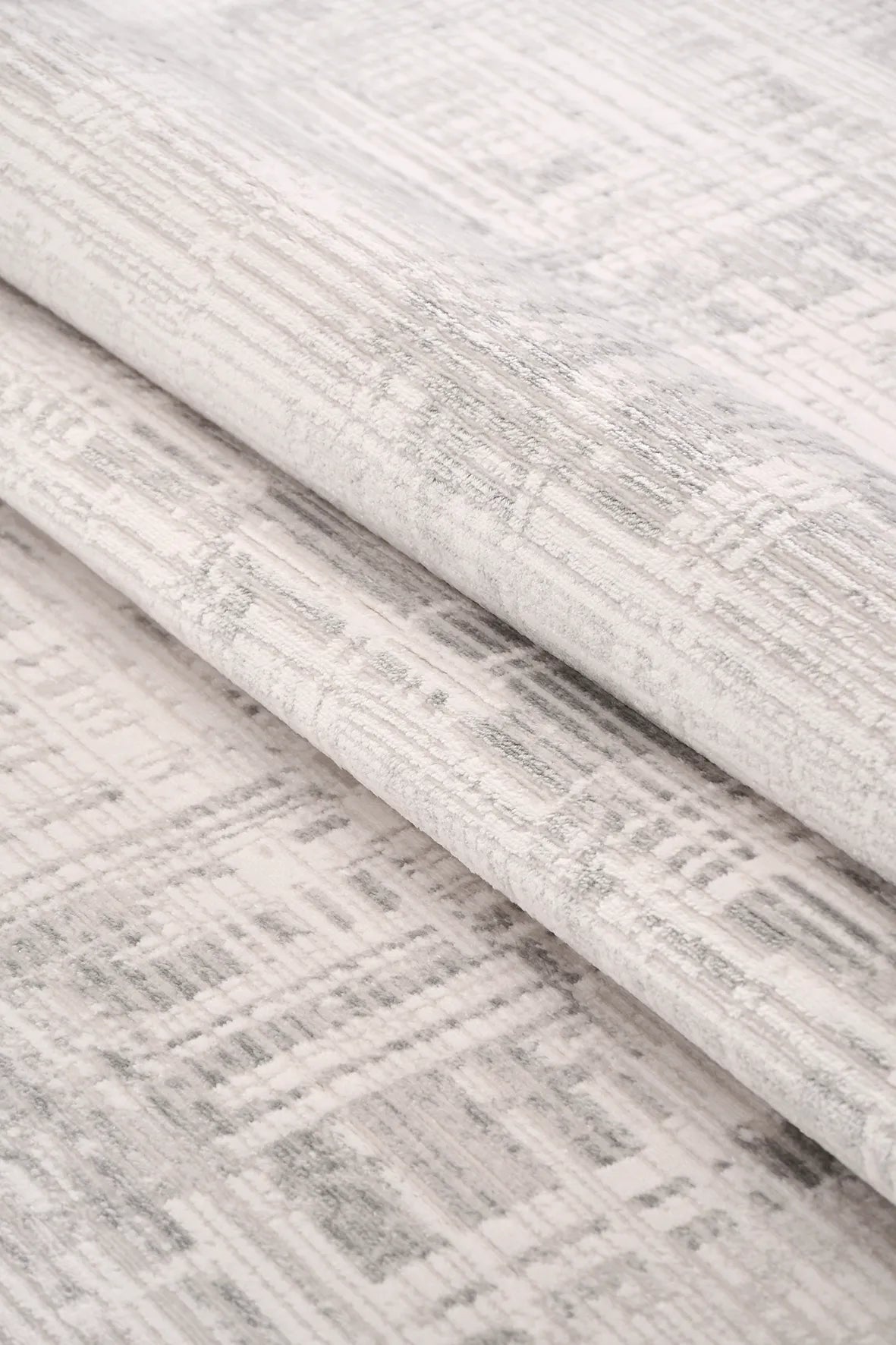 Pryvo Açık Gri Soyut Desenli Modern Halı – doku yakın çekim
