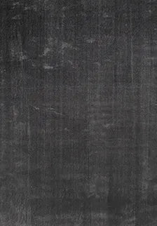 Doven Antrasit Gri Düz Modern Peluş Salon Halısı – detay görünümü