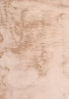 Tesevi Bej Düz Renk Modern Tüylü Salon Halısı – genel görünüm