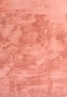Tesevi Pembe Düz Renk Modern Kaymaz Tabanlı Makine Halısı – genel görünüm