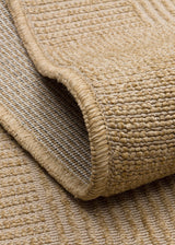 Vinali Beige Tabak Geometrisches Muster Moderner Teppich