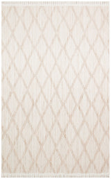 Pamva White Beige Geometric Modern Machine-Made Rug