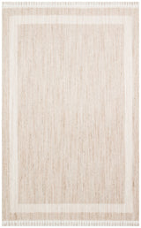 Pamva Beige Modern Geometric Textured Rectangular Rug