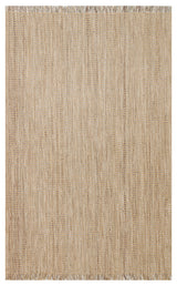 Kovra Beige Braun Flachgewebter Moderner Kelim