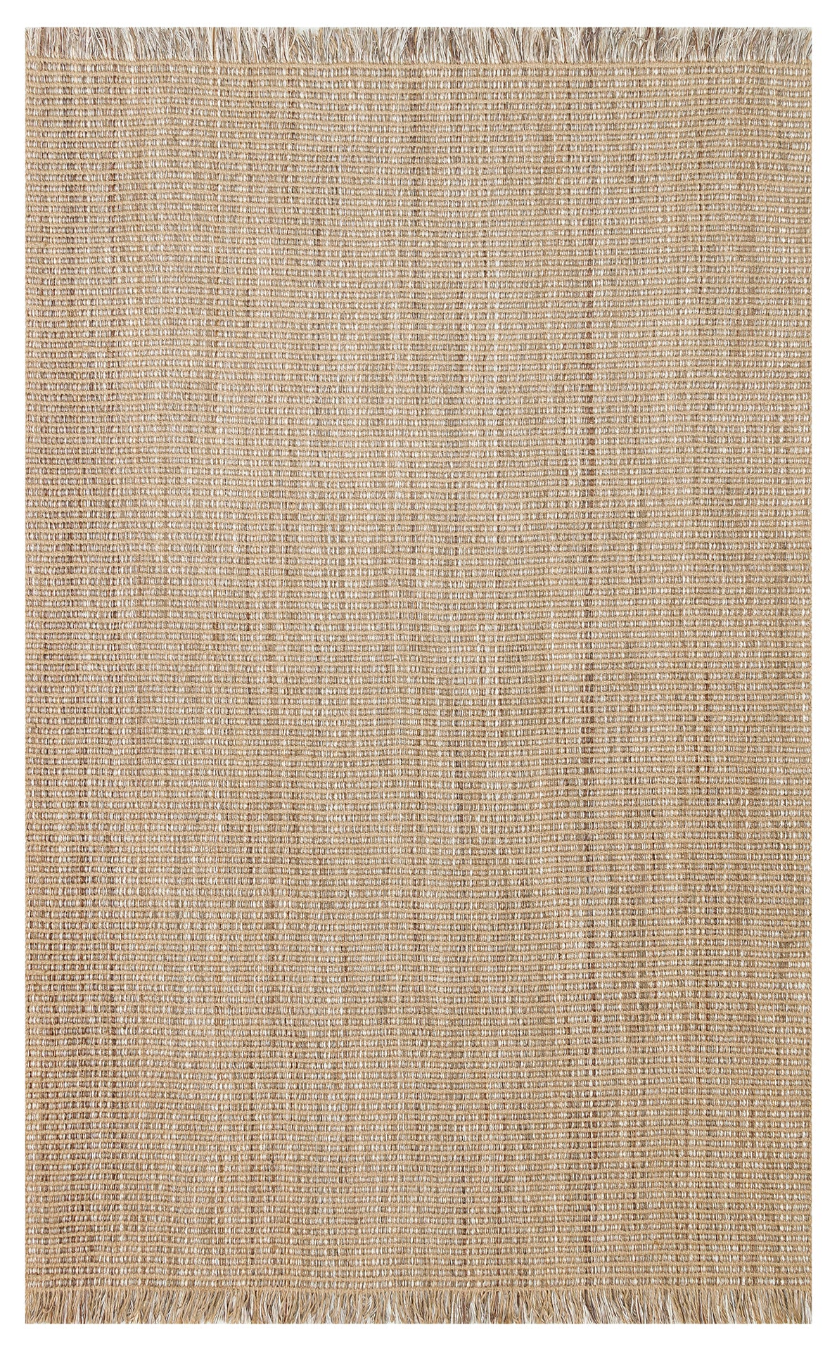 Kovra Bej Kahverengi Düz Dokulu Modern Kilim